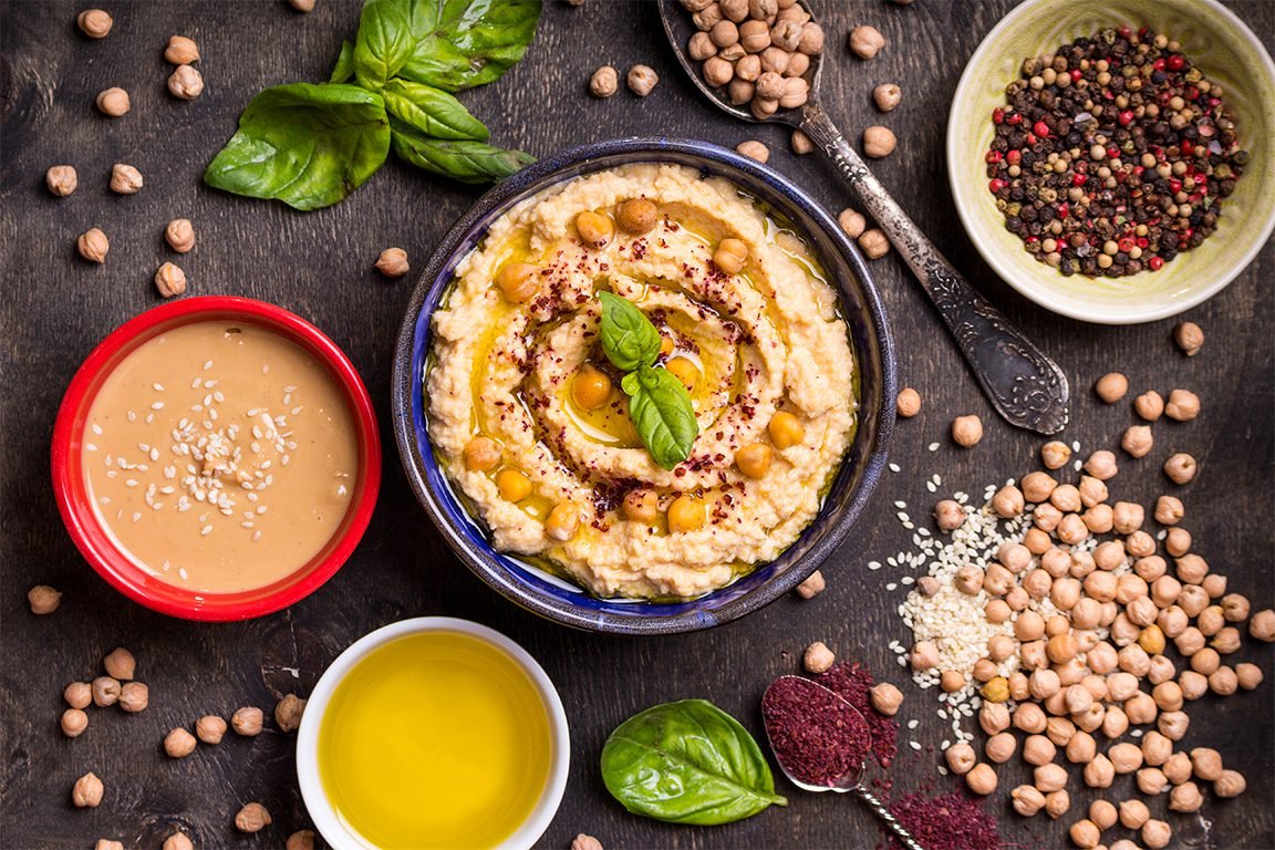 Hummus Mediterranean Food